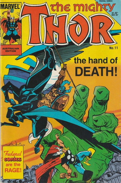 The Mighty Thor (Federal, 1984 series) #11 [1986]