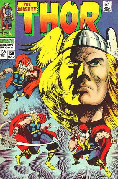 Thor (Marvel, 1966 series) #158 November 1968