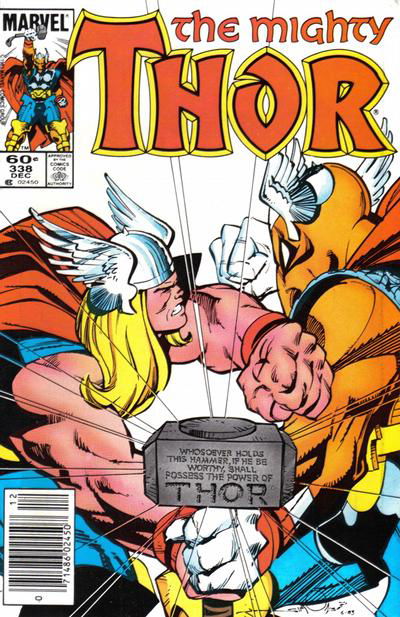 Thor (Marvel, 1966 series) #338 December 1983