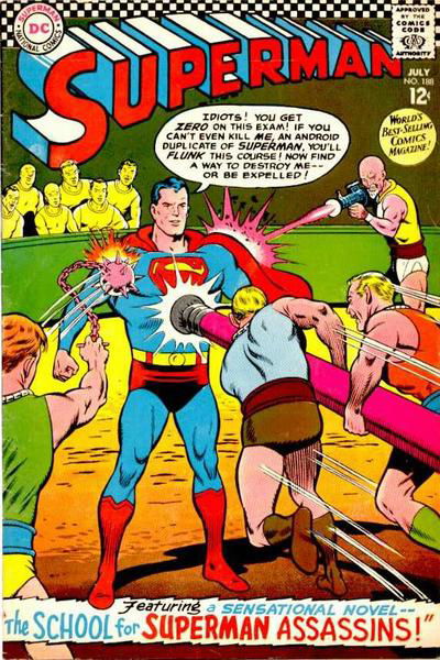 Superman (DC, 1939 series) #188 July 1966