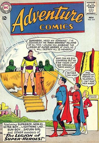 Adventure Comics  #314 (November 1963)
