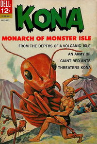 Kona (Dell, 1962 series) #7 July-September 1963