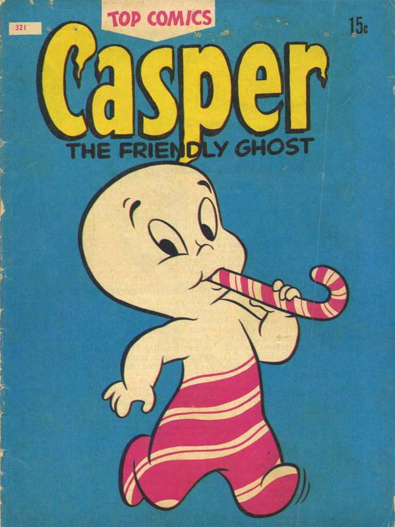 Top Comics Casper the Friendly Ghost (Ayers & James, 1972?) #321 ([1972?])