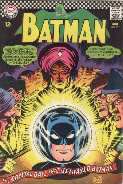 Batman (DC, 1940 series) #192 June 1967