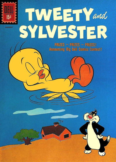 Tweety and Sylvester (Dell, 1954 series) #33 June-August 1961