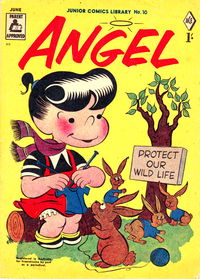 Junior Comics Library (Junior Readers, 1956 series) #10 — Angel June 1957