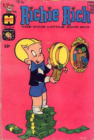 Richie Rich (Harvey, 1960 series) #35 (July 1965)