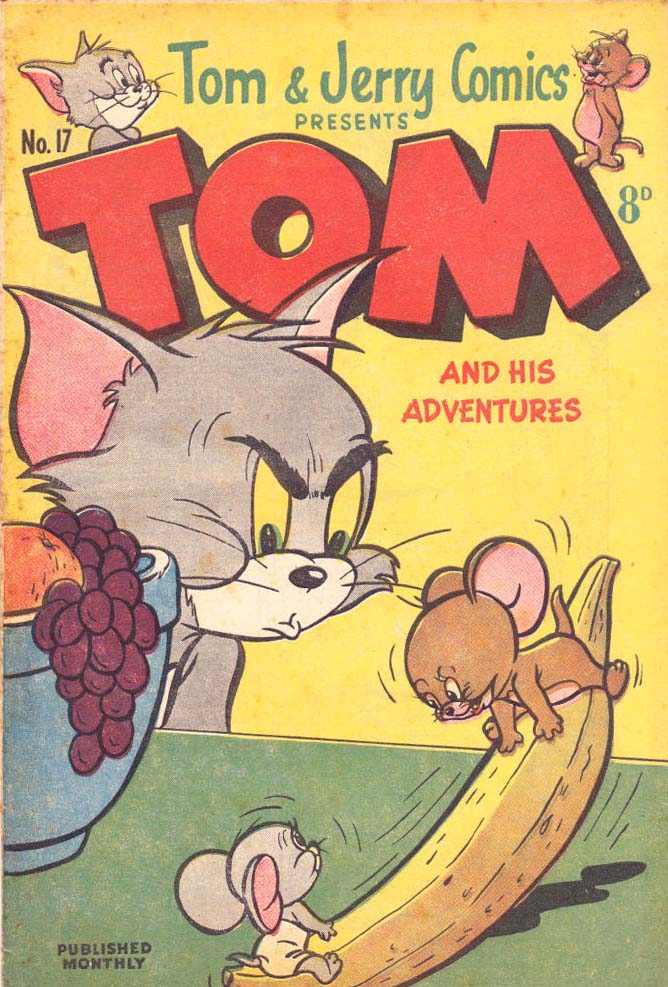 Tom & Jerry Comics Presents Tom and His Adventures (Rosnock, 1953 series) #17 — Tom and His Adventures ([1953?])