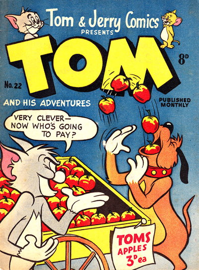 Tom & Jerry Comics Presents Tom and His Adventures  #22 (April 1954)