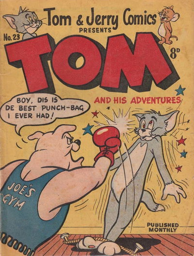 Tom & Jerry Comics Presents Tom and His Adventures (Rosnock, 1953 series) #23 — Tom and His Adventures