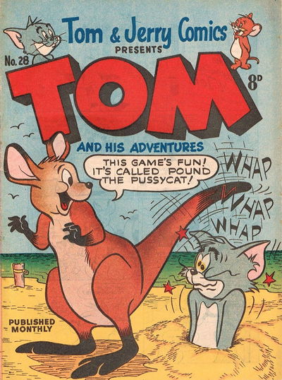 Tom & Jerry Comics Presents Tom and His Adventures (Rosnock, 1953 series) #28 — Presents Tom and His Adventures