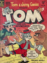 Tom & Jerry Comics Presents Tom and His Adventures (Rosnock, 1953 series) #41 — Tom and His Adventures