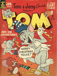 Tom & Jerry Comics Presents Tom and His Adventures  #43 (January 1956)