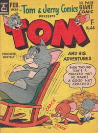 Tom & Jerry Comics Presents Tom and His Adventures (Rosnock, 1953 series) #44 — Tom and His Adventures