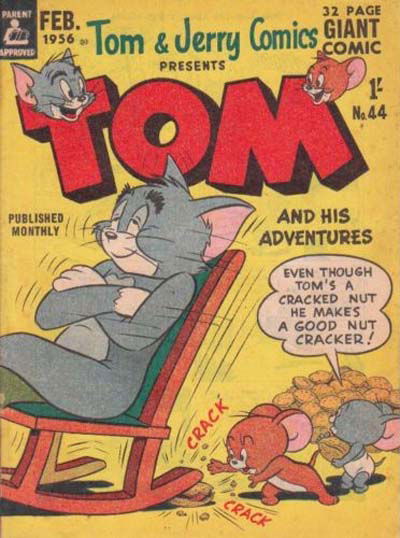 Tom & Jerry Comics Presents Tom and His Adventures (Rosnock, 1953 series) #44 — Tom and His Adventures