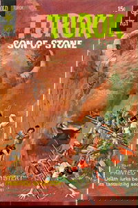 Turok, Son of Stone (Western, 1962 series)  #69 (April 1970) — The Painted Mystery