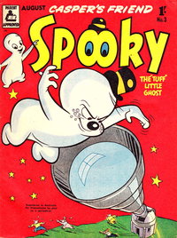 Spooky the "Tuff" Little Ghost  #3 (August 1956)
