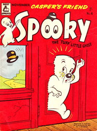 Spooky the "Tuff" Little Ghost (Red Circle, 1956 series) #4 November 1956