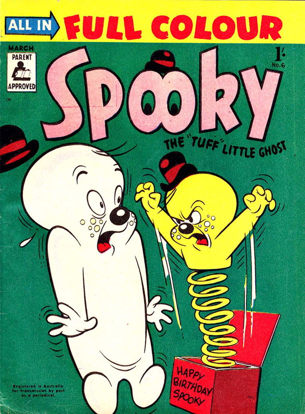 Spooky the "Tuff" Little Ghost (Red Circle, 1956 series) #6 (March 1957)