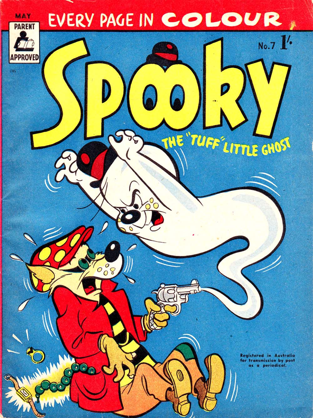 Spooky the "Tuff" Little Ghost (Red Circle, 1956 series) #7 (May 1957)