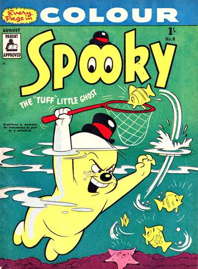 Spooky the "Tuff" Little Ghost  #8 (August 1957)
