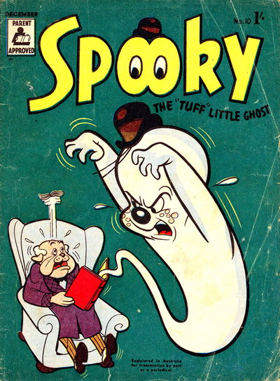 Spooky the "Tuff" Little Ghost (Red Circle, 1956 series) #10 December 1957