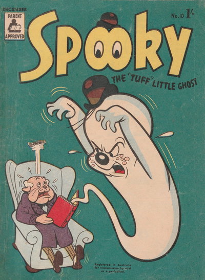 Spooky the "Tuff" Little Ghost  #10 (December 1957)