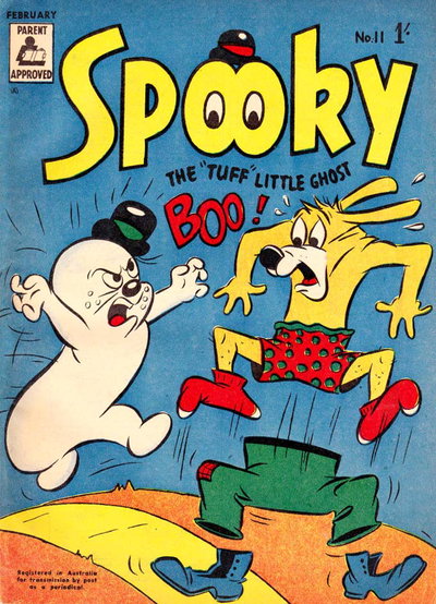 Spooky the "Tuff" Little Ghost  #11 (February 1958)