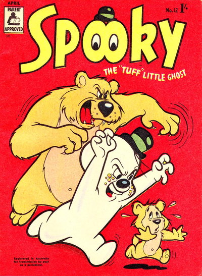 Spooky the "Tuff" Little Ghost  #12 (April 1958)