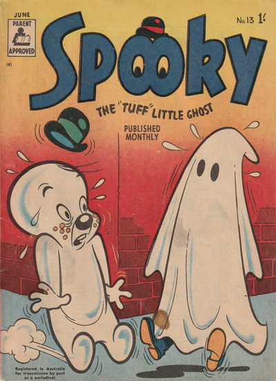 Spooky the "Tuff" Little Ghost (Red Circle, 1956 series) #13 June 1958