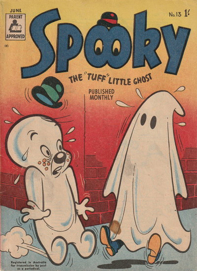 Spooky the "Tuff" Little Ghost  #13 (June 1958)