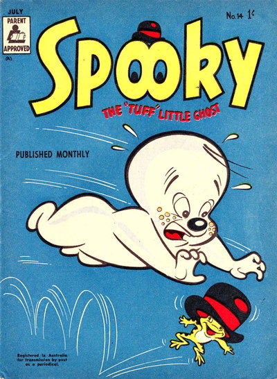 Spooky the "Tuff" Little Ghost  #14 (July 1958)