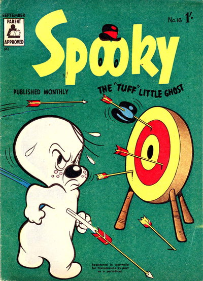 Spooky the "Tuff" Little Ghost  #16 (September 1958)