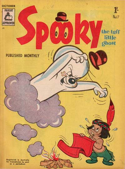 Spooky the "Tuff" Little Ghost  #17 (October 1958)