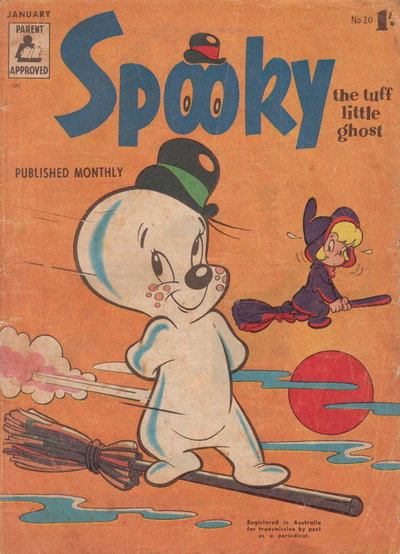 Spooky the "Tuff" Little Ghost  #20 (January 1959)