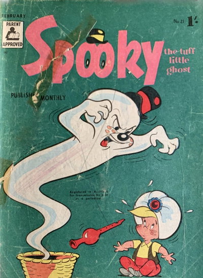 Spooky the "Tuff" Little Ghost  #21 (February 1959)
