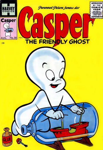 Casper the Friendly Ghost (Harvey, 1952 series) #35 August 1955