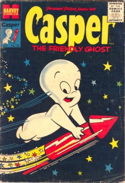 Casper the Friendly Ghost (Harvey, 1952 series) #34 (July 1955)