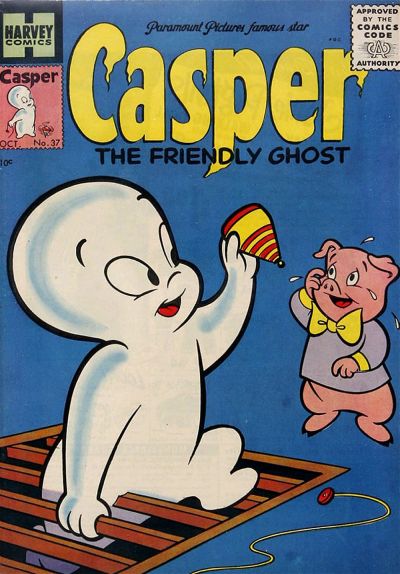 Casper the Friendly Ghost (Harvey, 1952 series) #37 (October 1955)