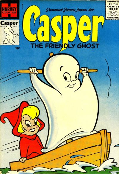 Casper the Friendly Ghost (Harvey, 1952 series) #43 (April 1956)