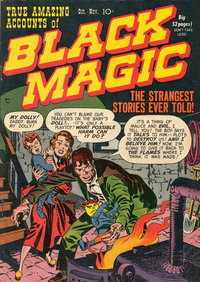 Black Magic (Prize, 1950 series)  v1#1 (October-November 1950)