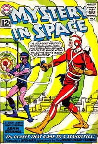 Mystery in Space (DC, 1951 series)  #75 (May 1962) — The Planet That Came to a Standstill!
