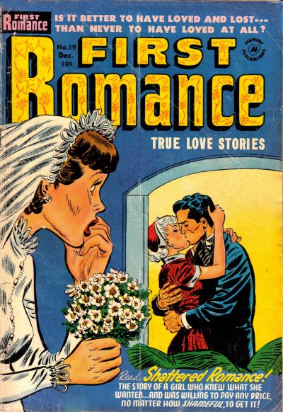 First Romance Magazine (Harvey, 1949 series) #19 (December 1952)