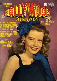 Hollywood Secrets (Quality, 1949 series)  #6 (September 1950)