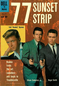 Four Color (Dell, 1942 series)  #1066 (January-March 1960) — 77 Sunset Strip