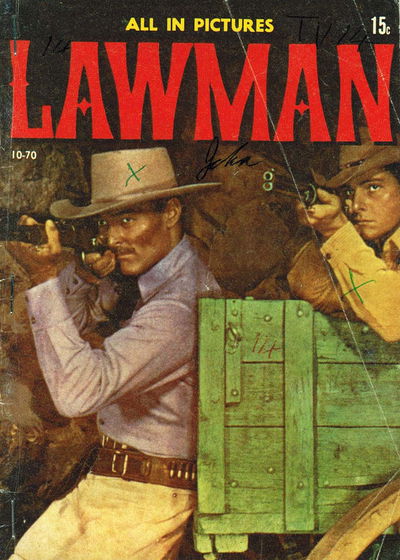 Lawman (Jubilee, 1970) #10-70 June 1970