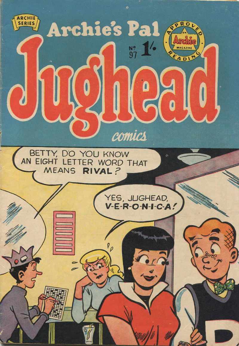 Archie's Pal Jughead Comics (Archie, 1954? series) #97 (February 1958)