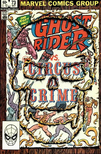 Ghost Rider vs. Circus of Crime