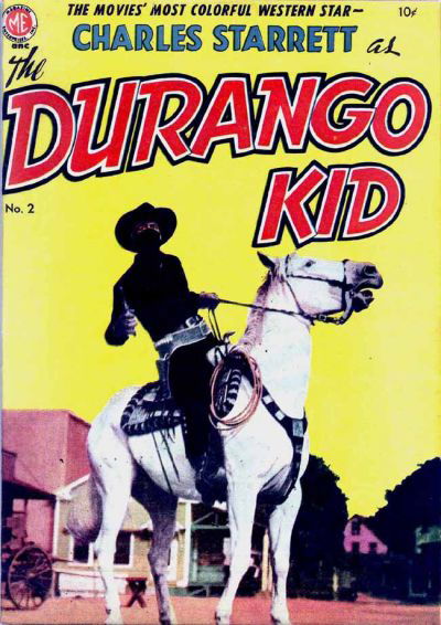 Charles Starrett as the Durango Kid (Magazine Enterprises, 1949 series) #2 December 1949