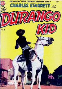 Charles Starrett as the Durango Kid (Magazine Enterprises, 1949 series)  #2 (December 1949)